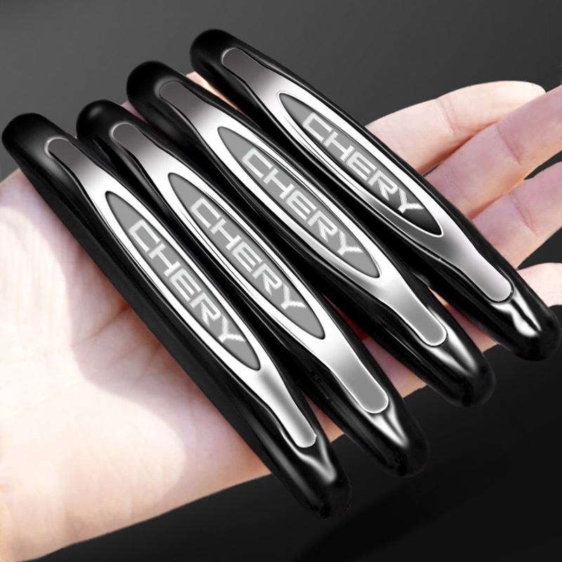 4pcs Stiker Pelindung Benturan Tepi Pintu Mobil Anti Gores Untuk Chery Tiggo 87 6 4 3 5x Pro Arrizo Omoda5 FX Fulwin Face Qq2023