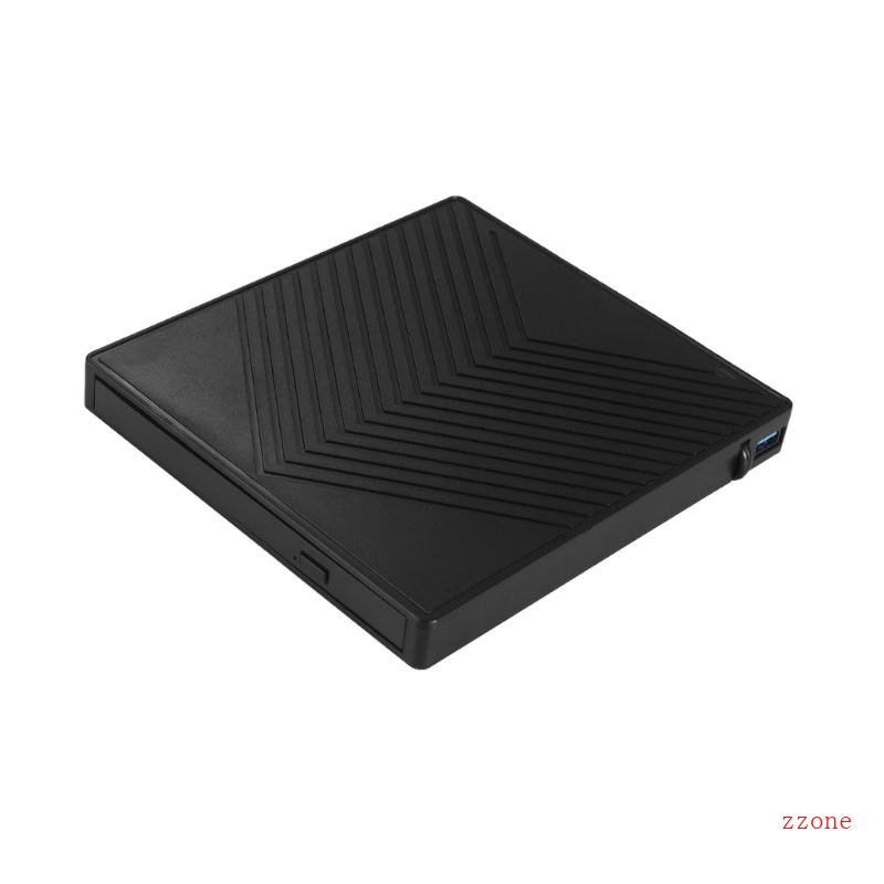 Zzz External DVD Burner Portable Writer Usb30 Type-C Optical Drive ROM Disk Reader 6-in-1 Pembakar DVD Untuk PC Laptop