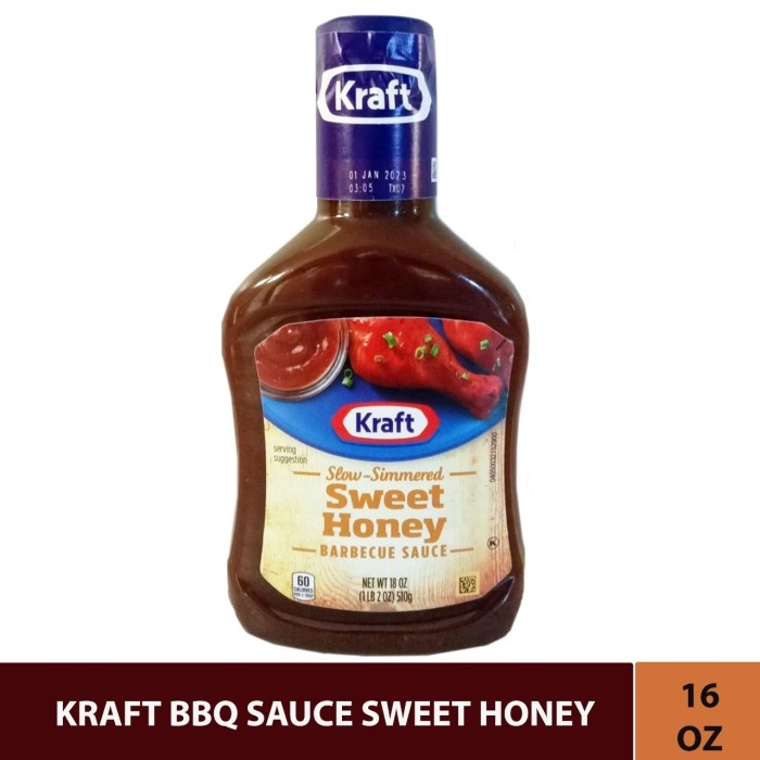 

KRAFT BBQ SAUCE SWEET HONEY