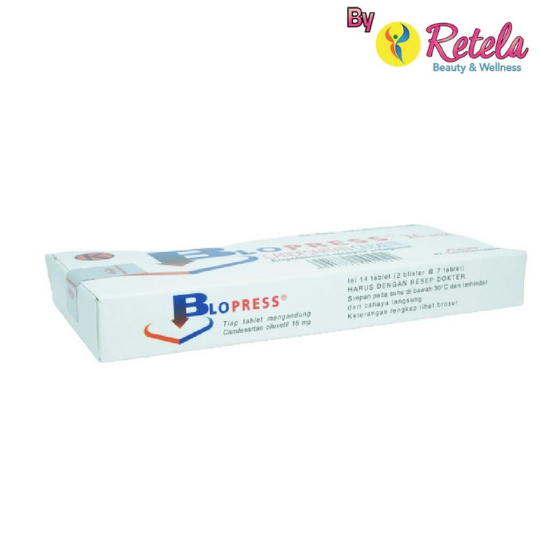 Blopress 16mg Tab 7`S