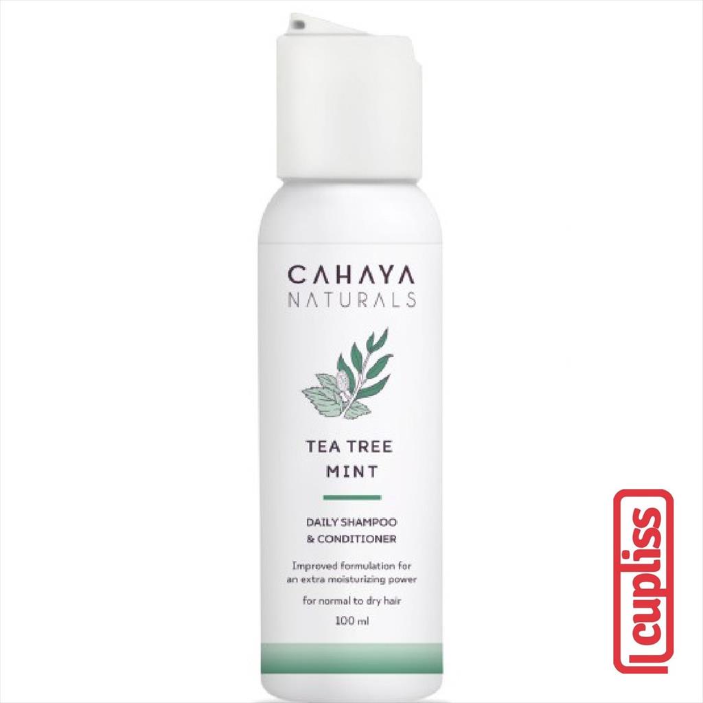 Cahaya Naturals Daily Shampoo and Conditioner 100ml 12060105 100 ml Tea Tree Mint