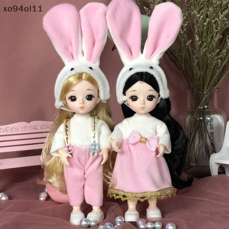 Xo 16-17cm Pakaian Boneka Dress Up Setelan Rok Hadiah Terbaik Untuk Anak DIY Mainan Anak Perempuan OL