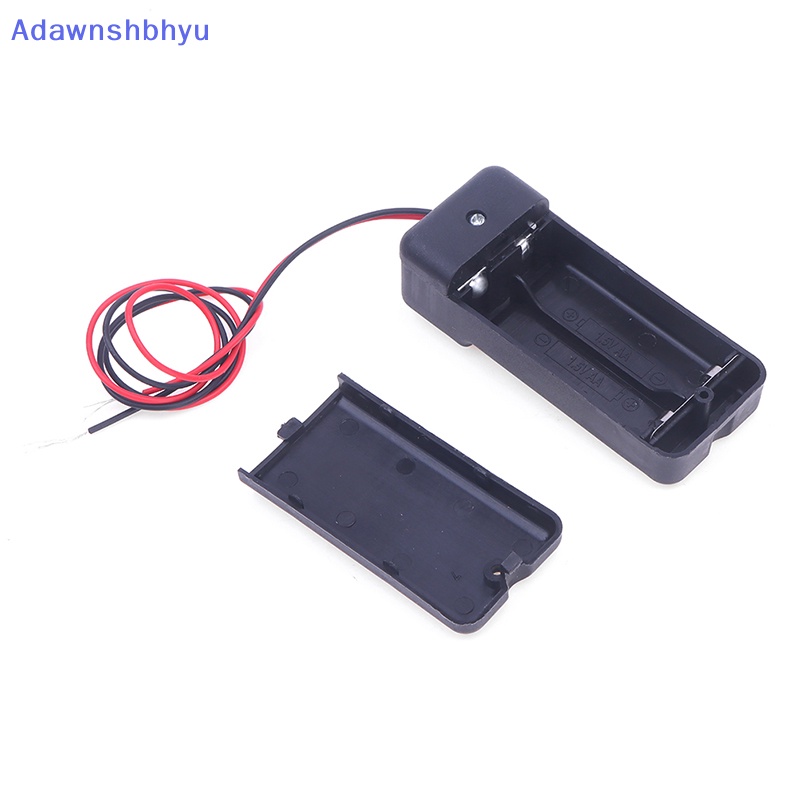 Adhyu 2AA 3V Holder Konektor Kotak Case Penyimpanan Saklar ON/OFF Wire Control Dengan Switch ID