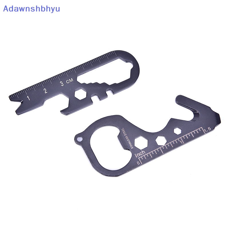 Adhyu Gantungan Kunci Pembuka Kartu Alat Multi Fungsi Outdoor Dengan Gadget Serbaguna Tool ID