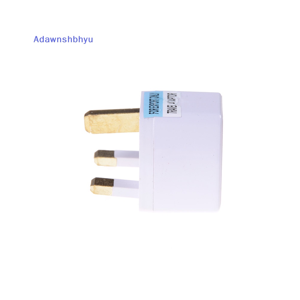 Adhyu 1PCS Steker UK Universal Travel Adapter Converter AC Power Tipe G Colokan 3pin 1pcs Colokan Stop Kontak Listrik AC UK Travel Charger Adapter Converter 1pcs Adaptor Charger Travel Conver