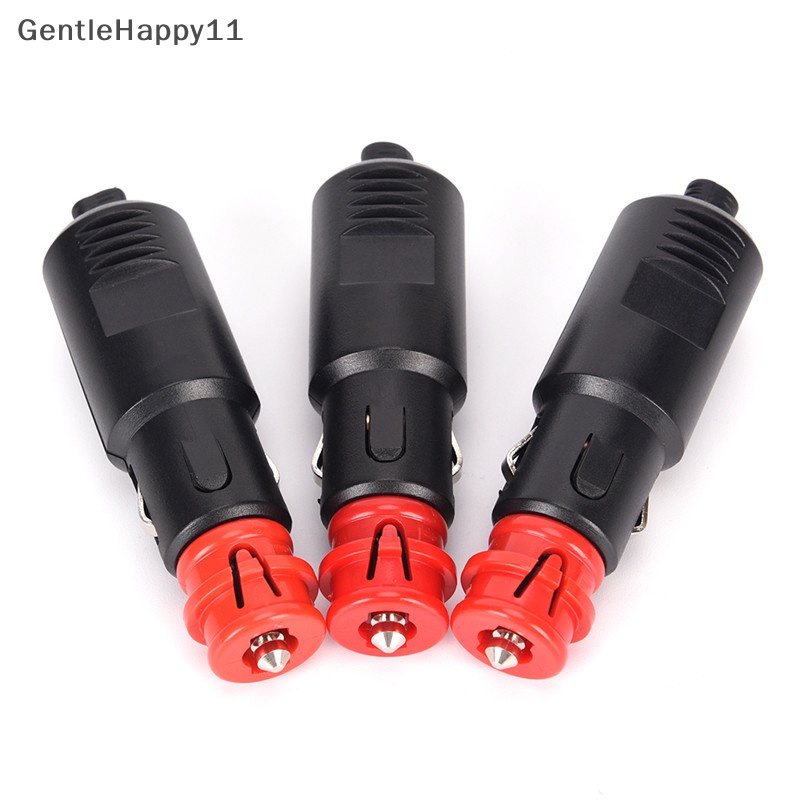 Gentlehappy 12V-24V Colokan Mobil Socket Sambungan Colokan Listrik Male Adapter Hot id