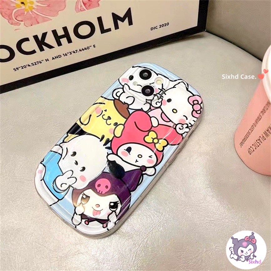 Untuk Redmi Note 12 11 11s 10s 9s 10Pro Redmi 12 12C 10C 11A 10A 9C 9T 9A Xiaomi 11 Lite Poco M3 X3Pro NFC Lucu Kartun Pacha Anjing Kuromi Animal Phone Case Lembut TPU Pelindung Cover