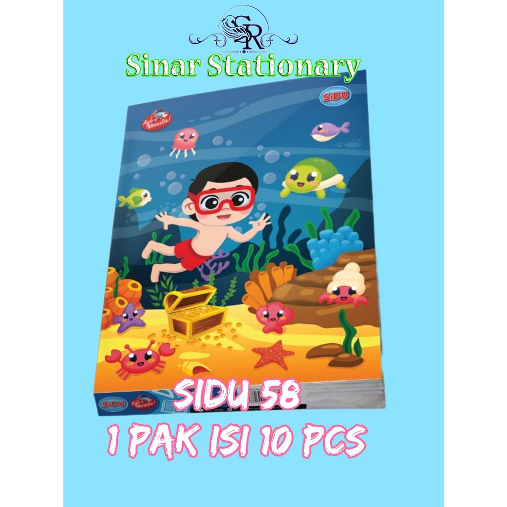 

Buku tulis sidu isi 38 lembar Sintetis