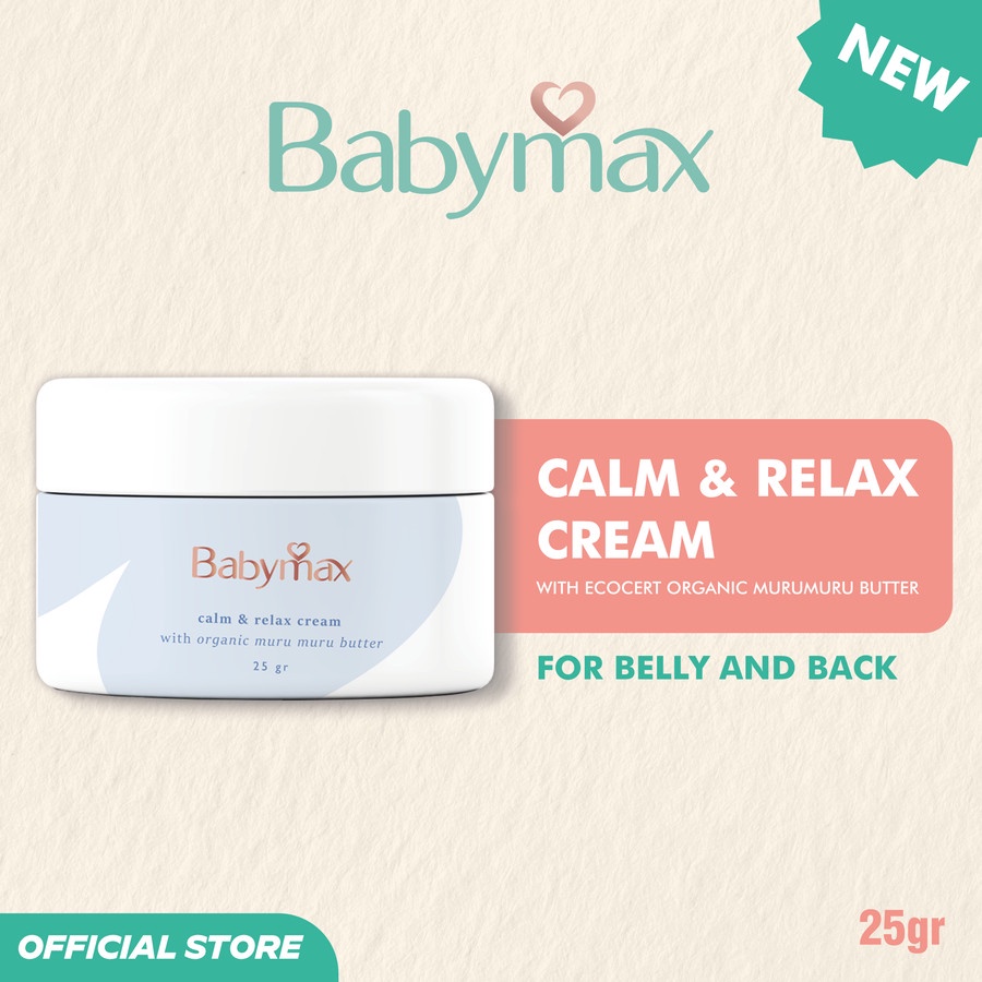 BABYMAX CALM &amp; RELAX 25GR Cream 25gr For Belly And Back