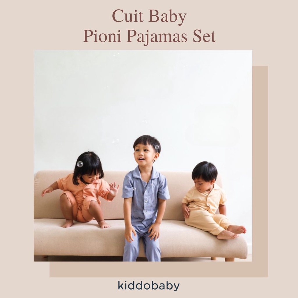 Cuit Baby Pioni Pajamas Set | Baju Anak