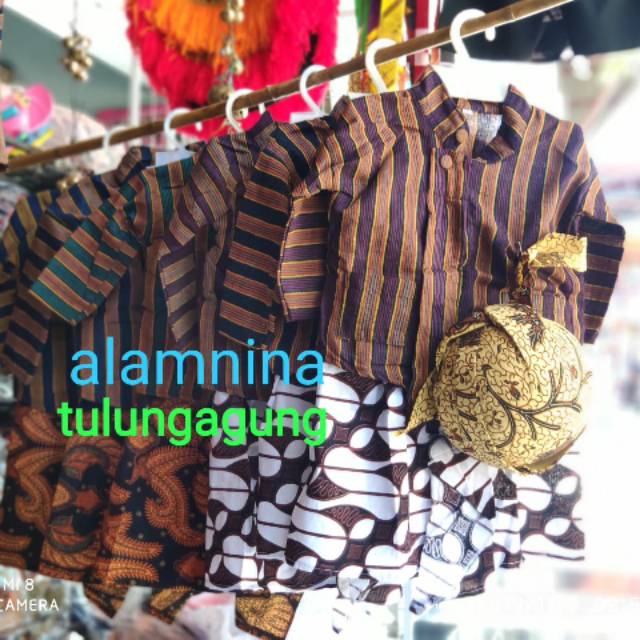 Kebaya dan Sorjan Baju surjan lurik sorjan adat jawa tengah Lurik