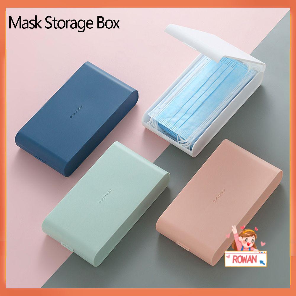 R-FLOWER Kotak Penyimpanan Mulut Portable Tempat Organizer Tahan Lembab Debu