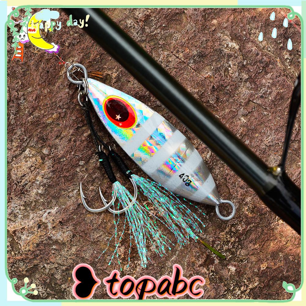 Umpan Pancing Logam Bulu Warna Warni Top 10g 20g 30g Lead Casting