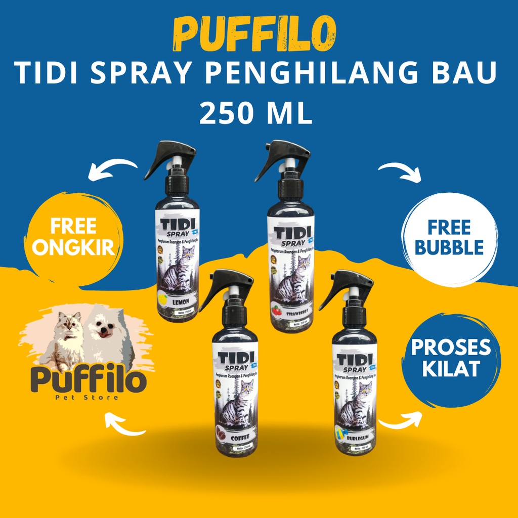 TIDI SPRAY PENGHILANG BAU 250 ML