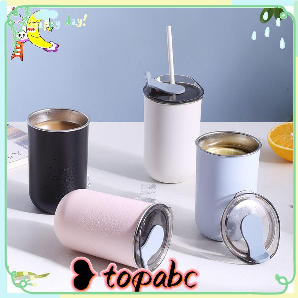 TOP Botol Air Minum 300ml Cangkir Bir Air Teh Stainless Steel Portabel