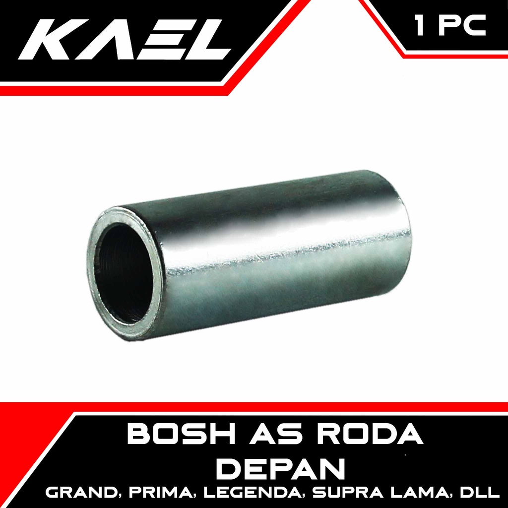 Bosh As Roda Depan Supra X &amp; Grand &amp; Tiger &amp; Mega Pro &amp; Supra Fit &amp; Revo &amp; GL Pro Bos Bushing Laher Bearing Laker Tengah Dalam Tromol