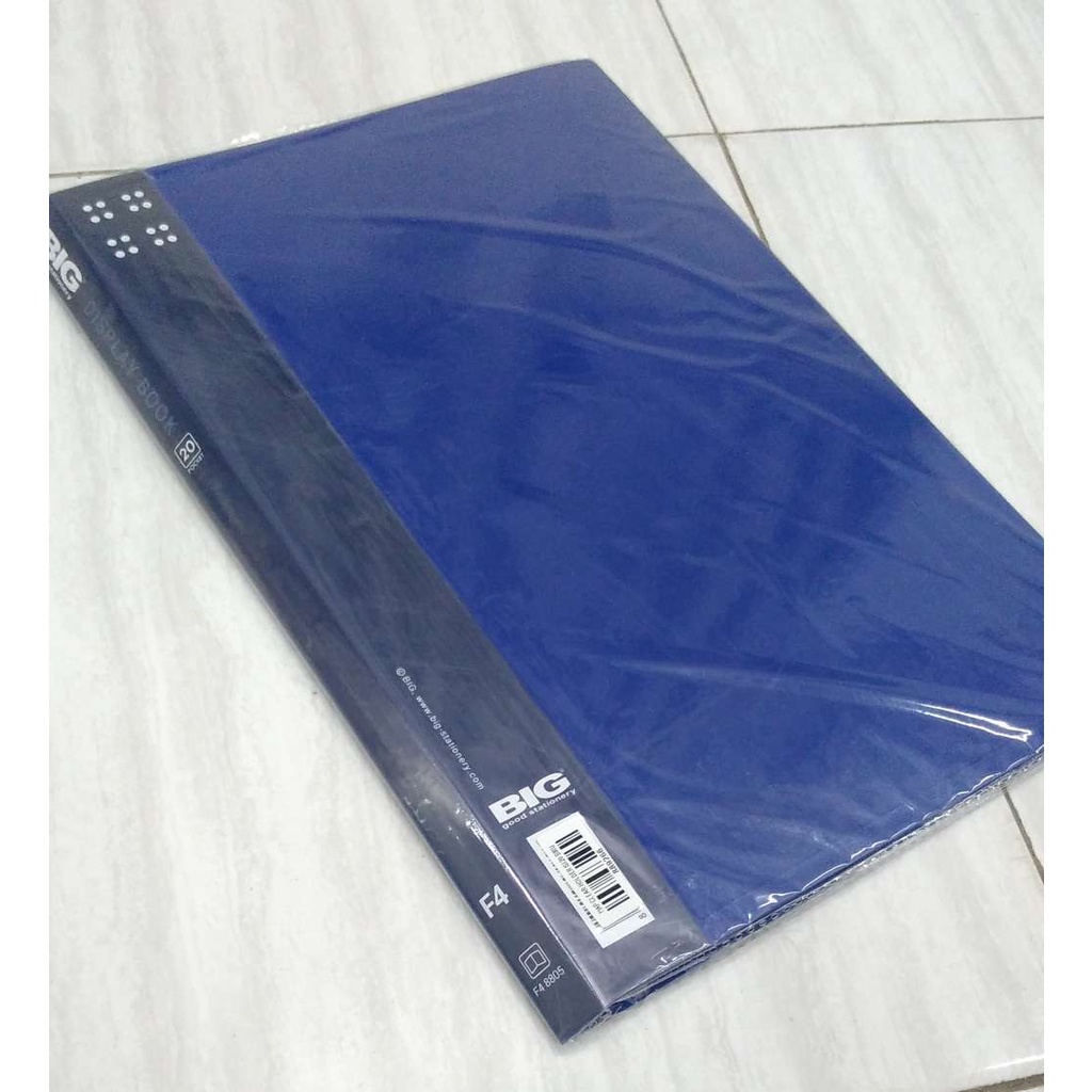 MAP CLEAR HOLDER ISI 20 BIRU