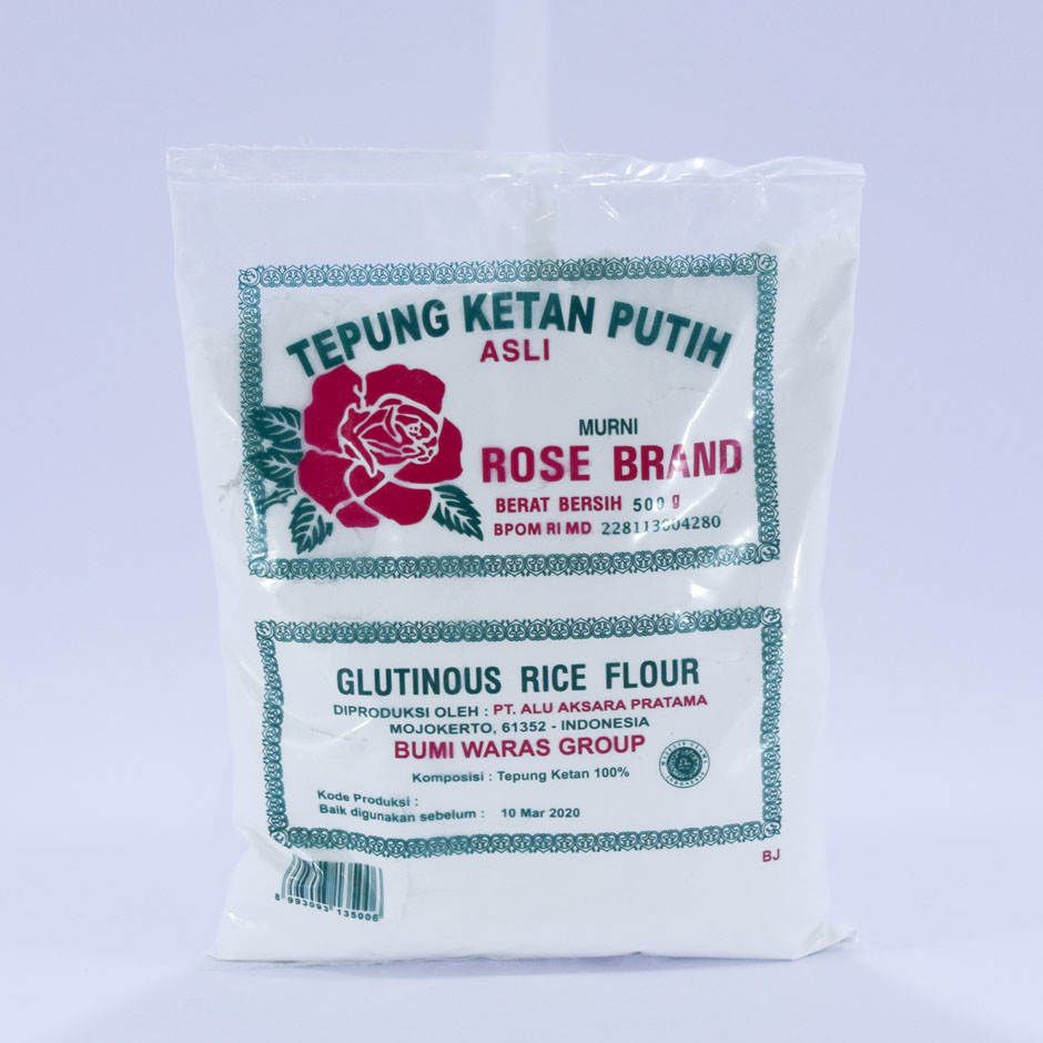 

FCW - Tepung Ketan Putih Rose Brand 500 Gram