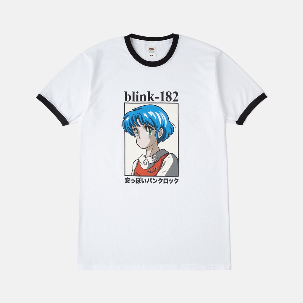 Blink 182 - Anime Ringer Tshirt