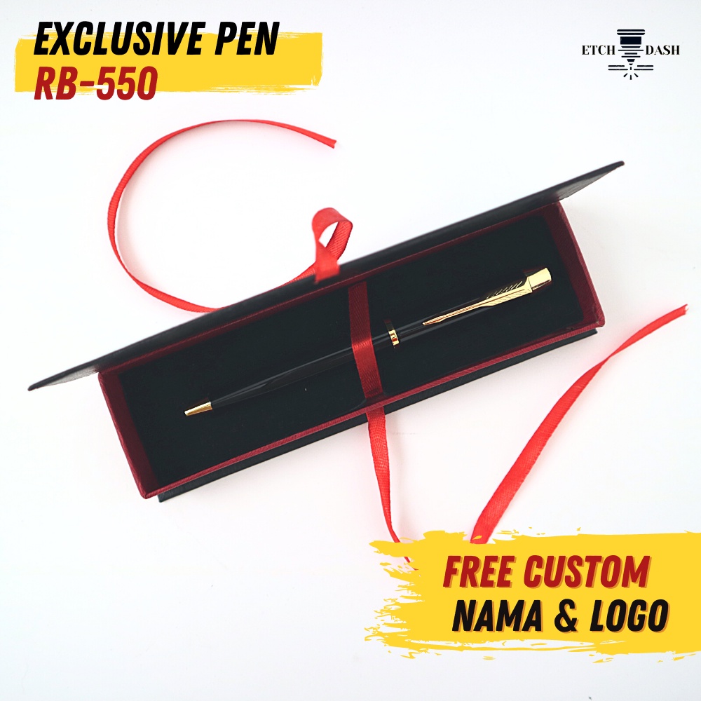 

Pulpen Besi Free Custom Nama dan Logo pada Pulpen Perusahaan Berkualitas - Exclusive Pen RB-550