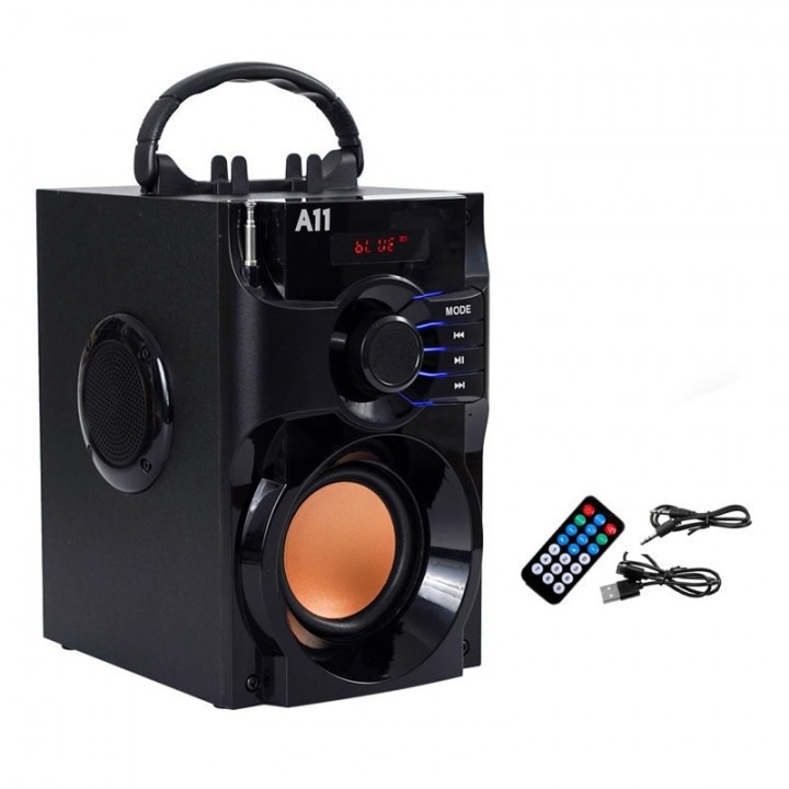 PNK23 A11 Portable Subwoofer Bluetooth Speaker FM Radio Rechargeable