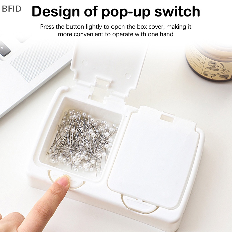 [BFID] White Storage Box Desktop Organizer Kapasitas Besar Kartu Pos Stiker Box Subpaket Holder [ID]