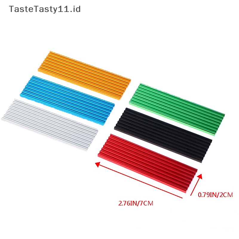 Pad thermal heatsink pendingin alfinluminum stapelaste kiitasty untuk n80 nvme m.2 ngff 2280 pci-e ssd erkapew .