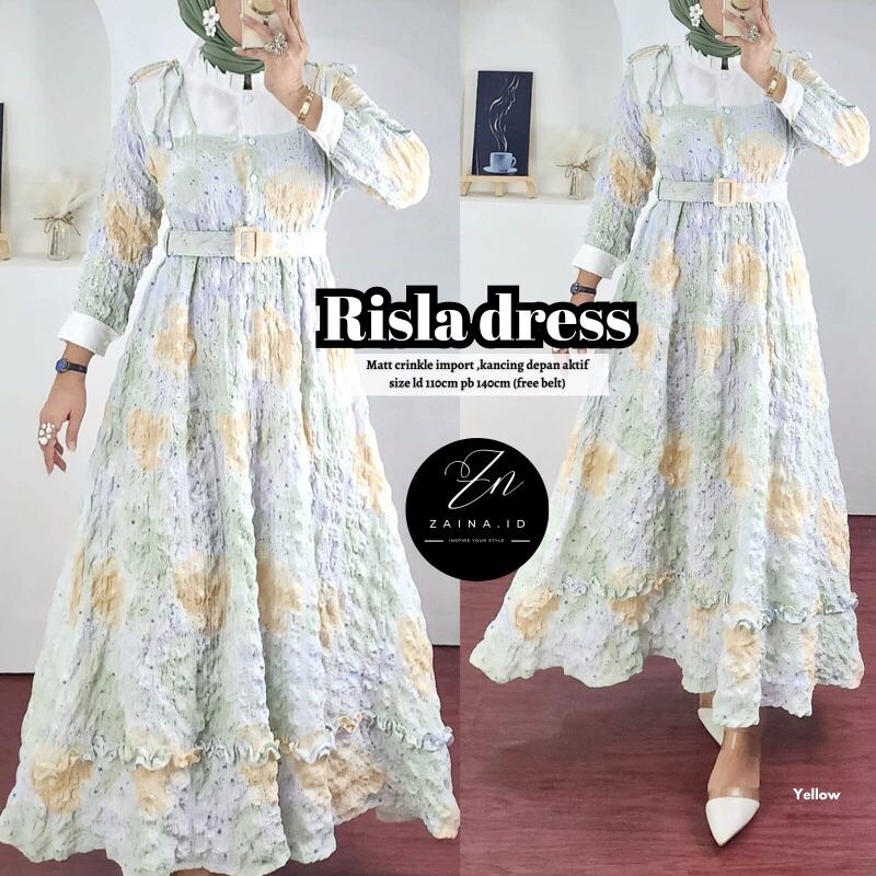 RISLA DRESS / RISLA DRESS #2 ORI ZAINA.ID