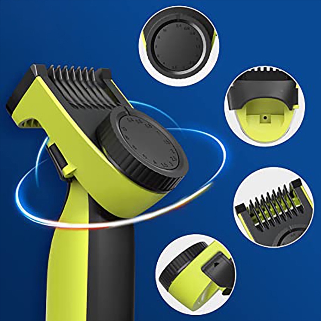 Philips Norelco OneBlade Replacement Blades/Philips OneBlade 14 Length Adjustable Razor Precision Guide Comb