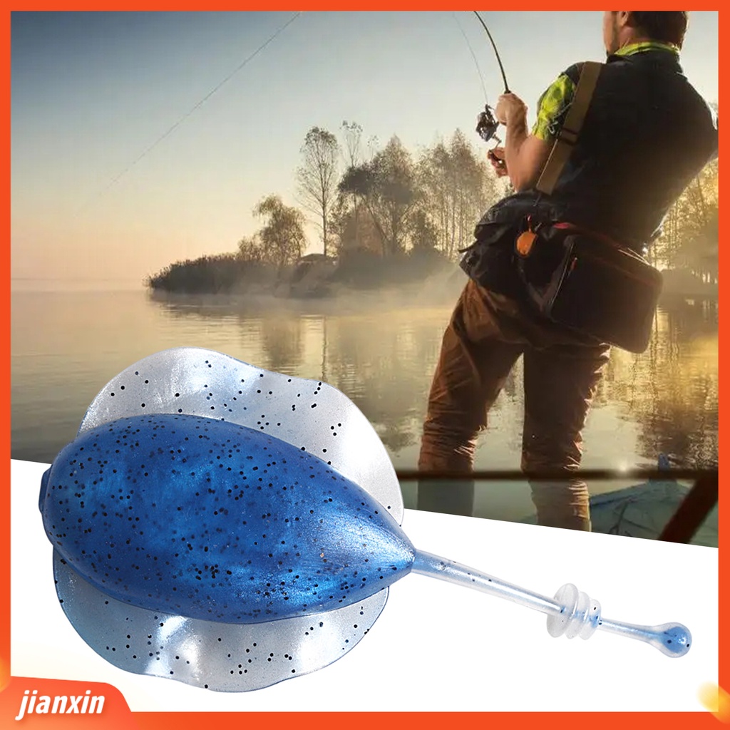 (In Stock) 9cm /13.8g Umpan Pancing T-tail Simulasi Warna Cerah Sequin Melar Universal Luminous Buatan Silikon Lembut Umpan Skate Ray Untuk Outdoor
