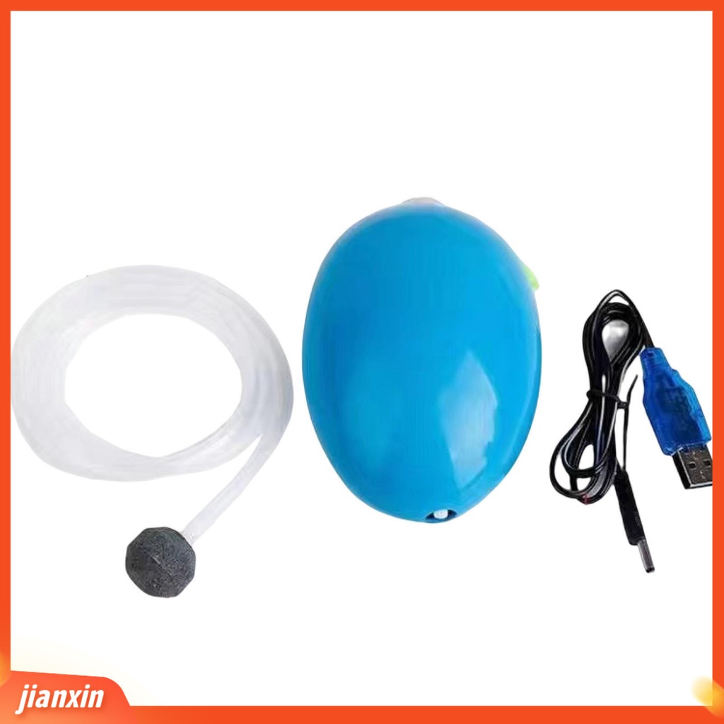 (In Stock) 1set Pompa Oksigen Saklar Tombol Isi Ulang Hemat Energi Efisiensi Tinggi Tahan Air Compact Oxygen Air Pompa Udara Pasokan Tangki Ikan