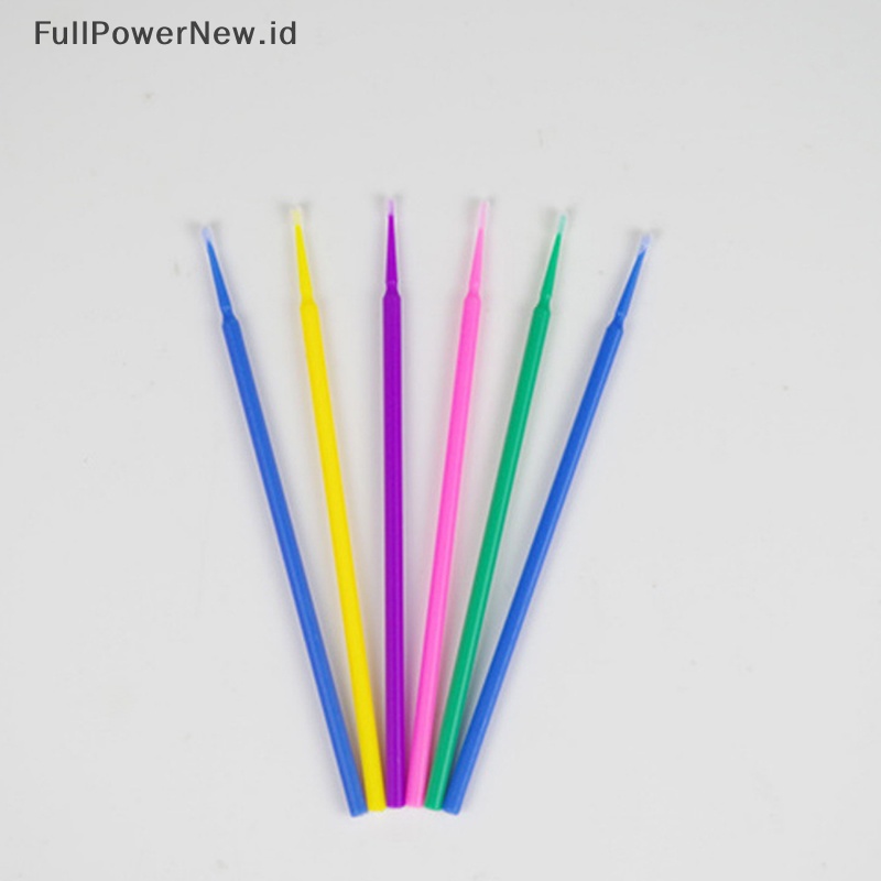 Power 50Pcs Disposable Eyelash Extension Individu Menghapus Bulu Mata Aplikator Brushes ID