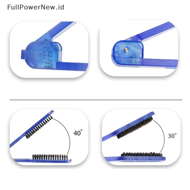 Power Splint Sisir Anti-Statis Dua Sisi Sikat Rambut Pelurus Rambut Rapid Shaping ID