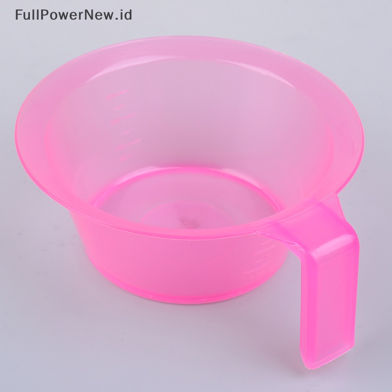 Power Hairdressing Hair Color Mixing Bowl Pewarna Rambut Tint Cup DIY Color Random ID