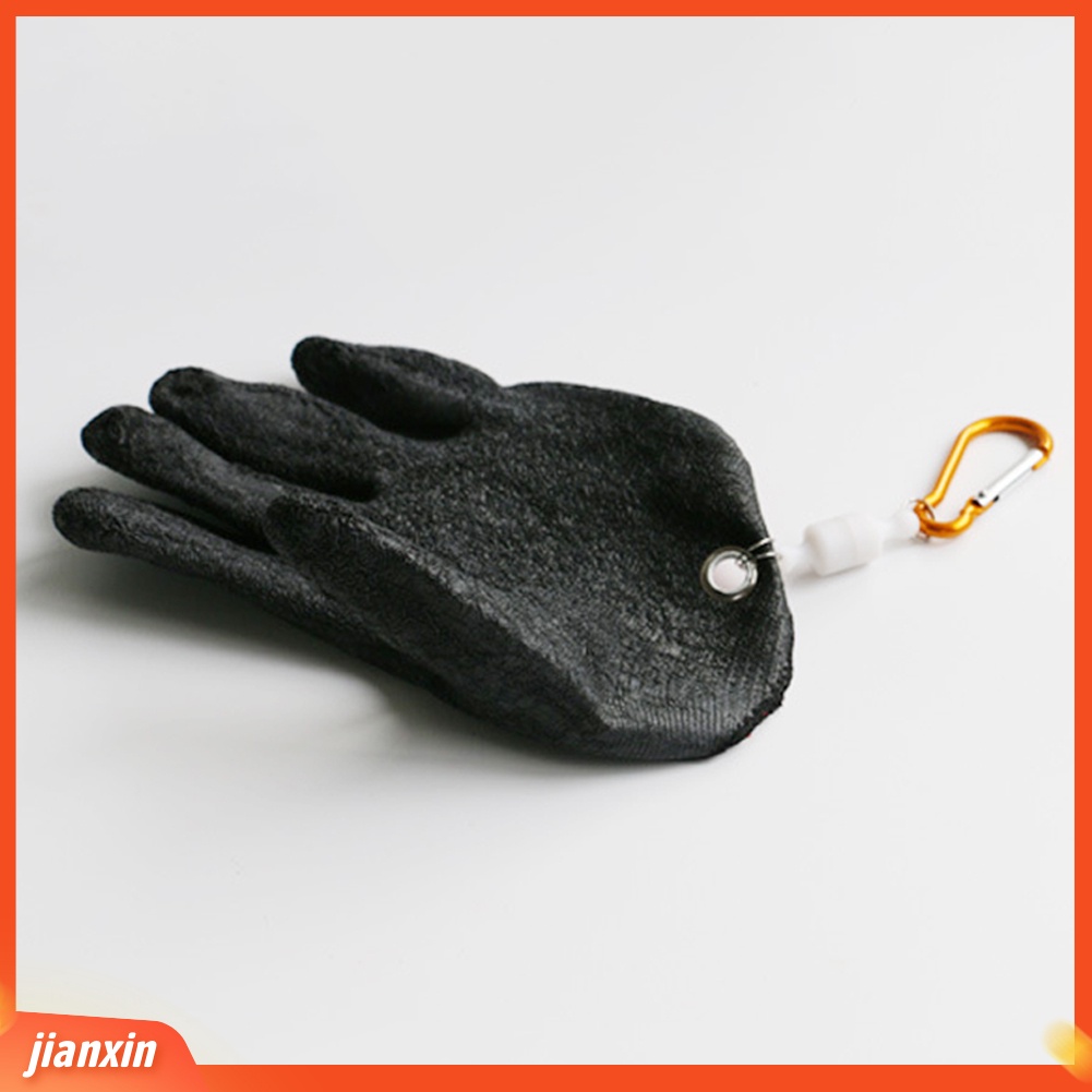 (In Stock) 1Pc Tangan Kiri/Kanan Sarung Tangan Memancing Luar Ruangan Anti Selip Safety Hand Catch Fish Tool