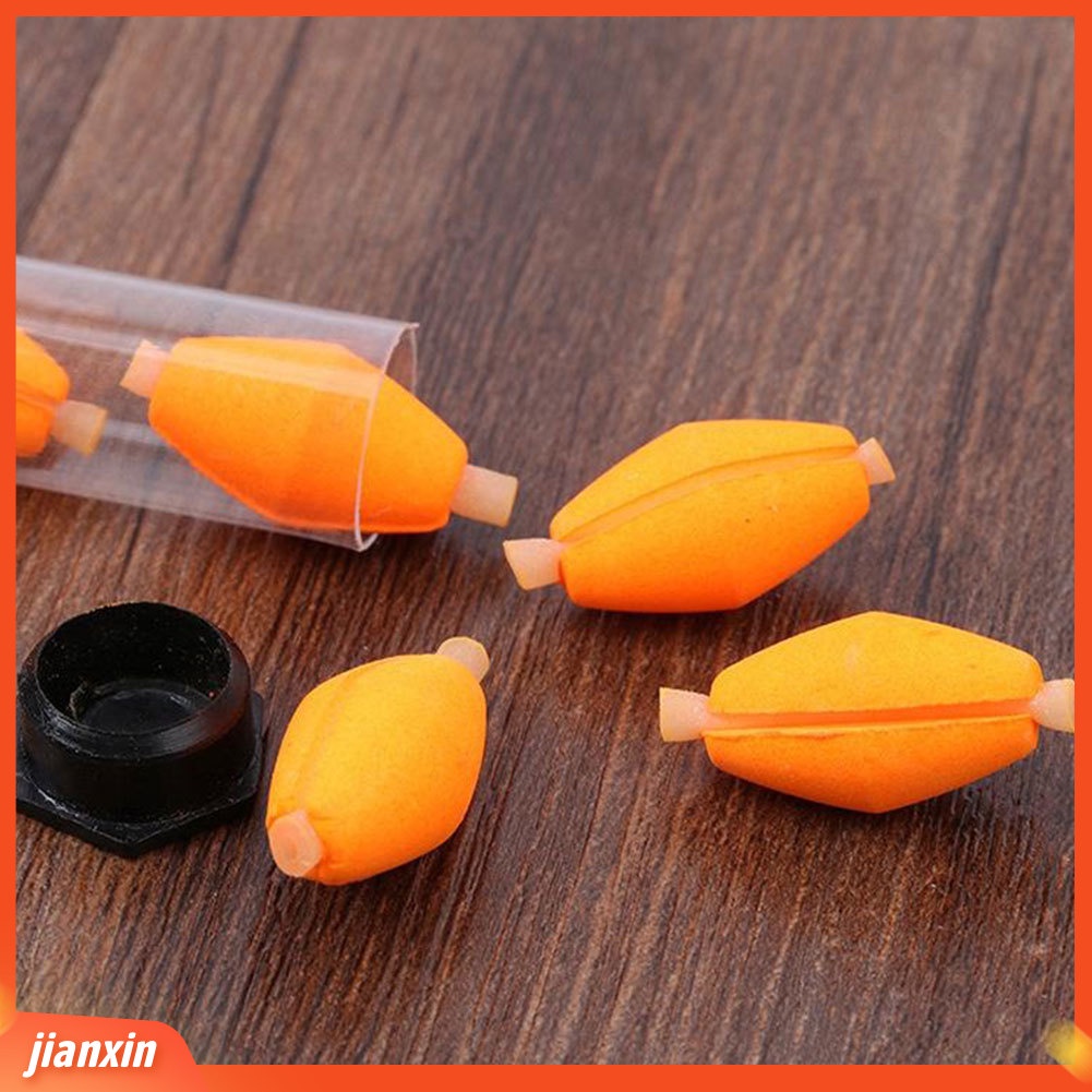 (In Stock) 6Pcs /Tabung Olive Shape Drift Float Busa Indikator Mogok Aksesoris Memancing Lalat