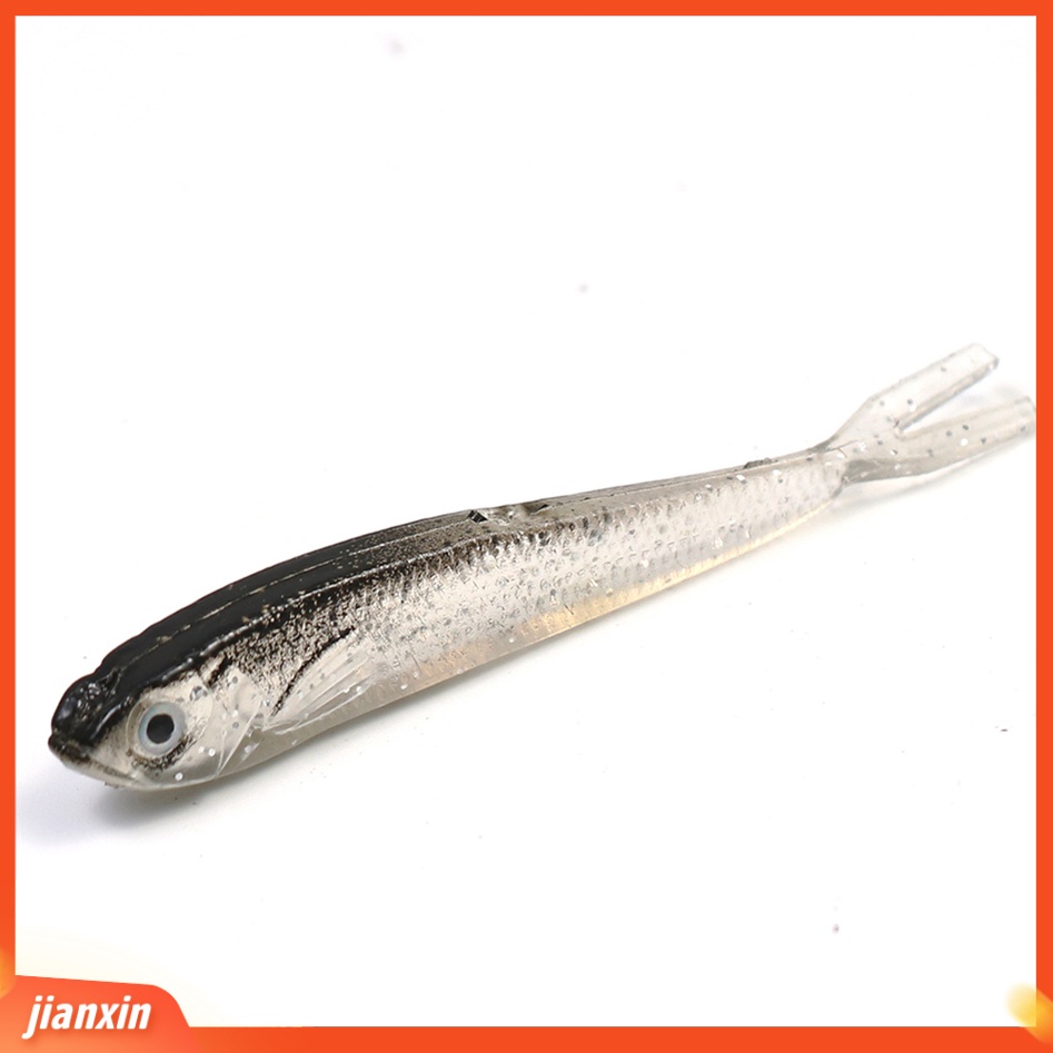 (In Stock) 10Pcs Umpan Pancing Silikon Umpan 3D Mata Ikan Gurame Umpan Buatan Lembut Fish Tackle