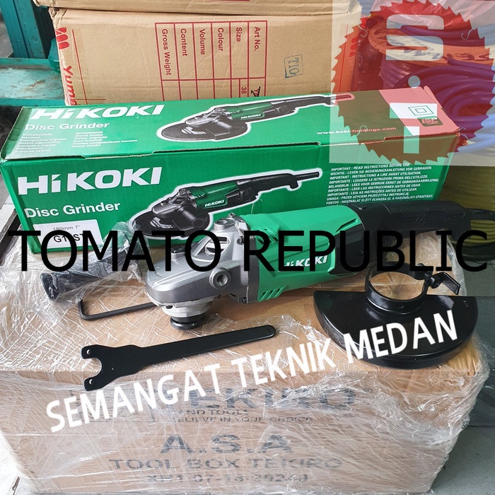 Murah G18ST GERINDA GRENDA GURINDA TANGAN ANGLE GRINDER 7" HITACHI G 18 ST YGC589