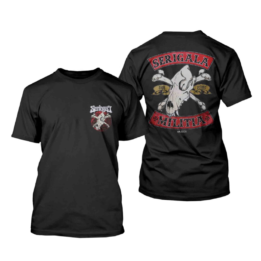 Metalgear Music Original Seringai - Chopper Tshirt Baju Kaos