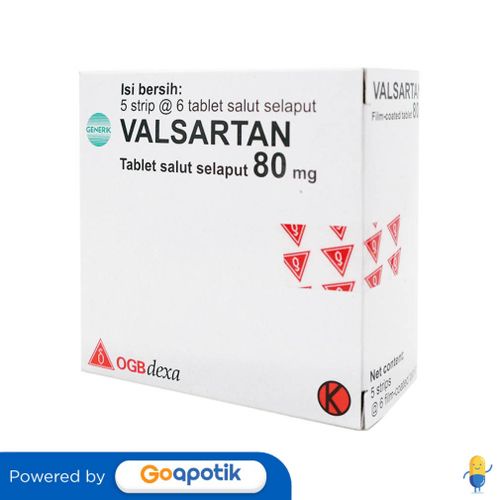 Valsartan Ogb Dexa Medica 80 Mg Box 30 Tablet