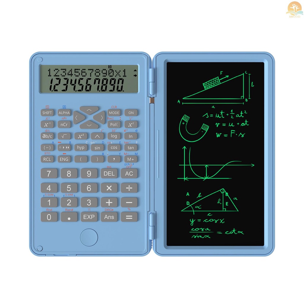 In Stock Kalkulator Ilmiah Dengan Papan Tulisan Yang Dapat Dihapus 240fungsi 2jalur LCD Display Kalkulator Matematika Keuangan Yang Dapat Dilipat Perlengkapan Sekolah Untuk Smp Sma Kuliah Studen