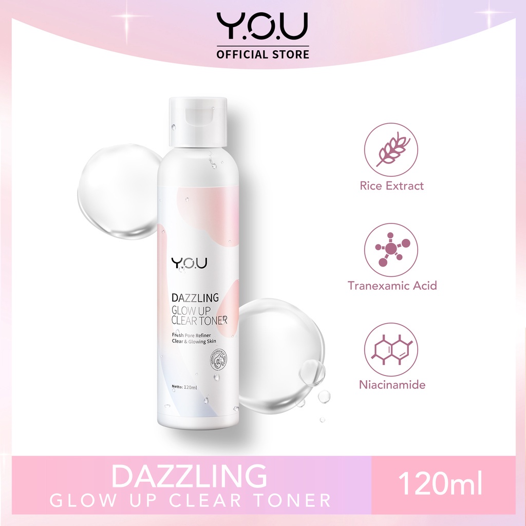 RADYSA -YOU Dazzling Glow Up Series | Facial Foam Toner Day &amp; Night Tone up Face Cream Body