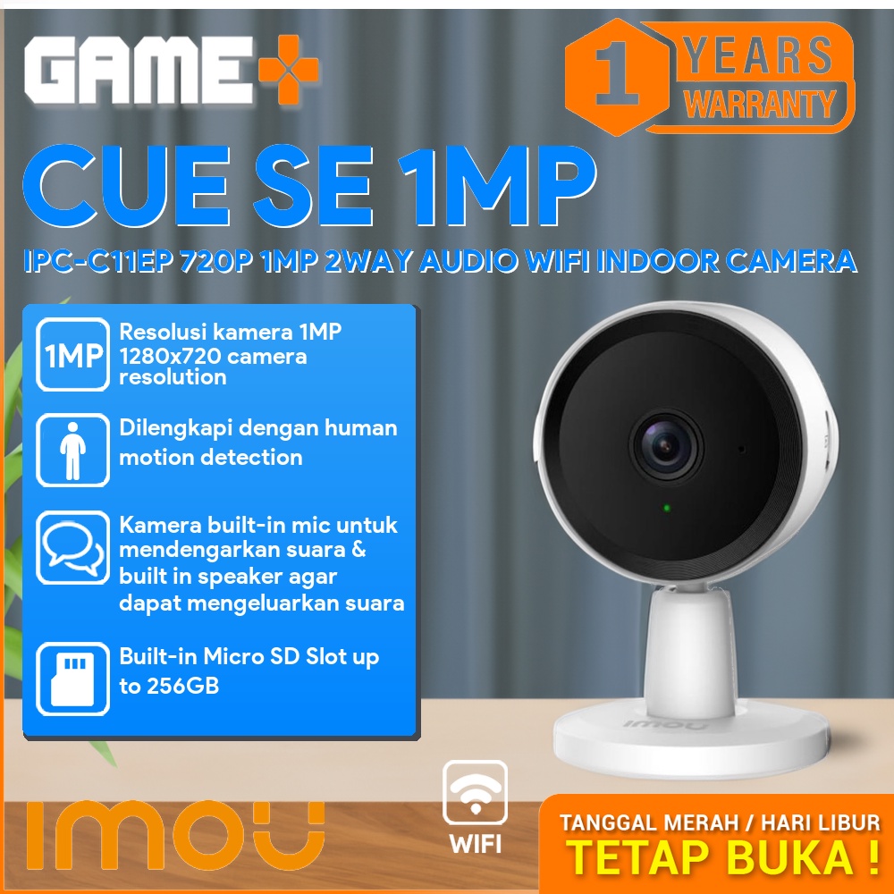 IMOU CUE SE IPC-C11EP 720P 1MP 2WAY AUDIO WIFI INDOOR CAMERA