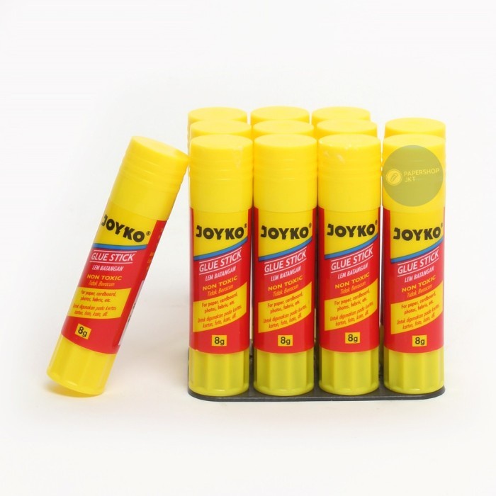 

JOYKO GLUE STICK GS-09 / GLUE STICK JOYKO 8GR / LEM KERTAS JOYKO / LEM STIK JOYKO / LEM KERTAS STICK