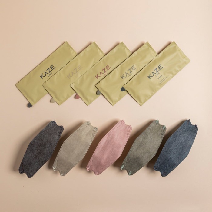 KAZE MASK CUDDLE SERIES KN95 MINI KF94 1 BOX 10 PCS - Kf94, 1 BOX