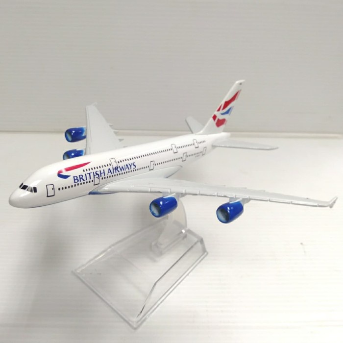 SALE Pesawat diecast miniatur British Airways Termurah