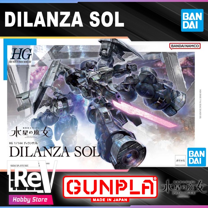 HG DILANZA SOL BANDAI HIGH GRADE 1/144