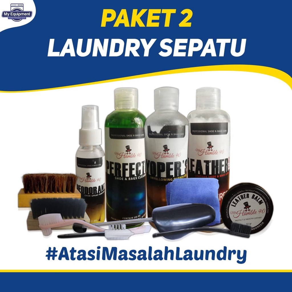 Paket Laundry Sepatu Pontianak 2 (Komplit)