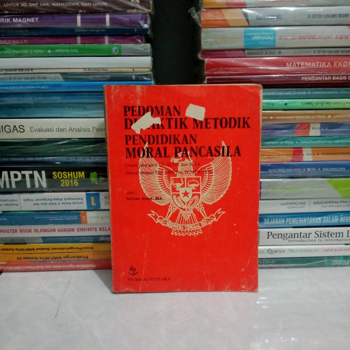 ORIGINAL PEDOMAN DIDAKTIK METODIK PENDIDIKAN MORAL PANCASILA #MTP