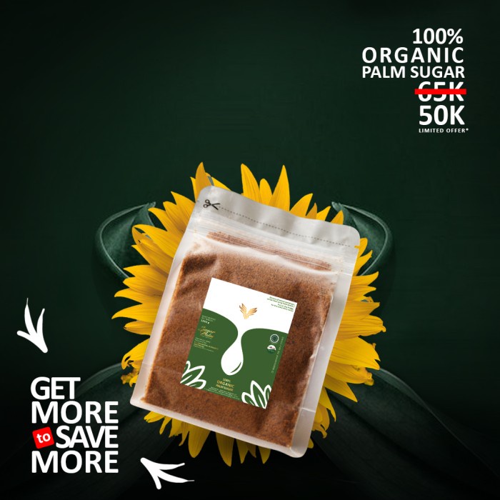 

✨Ready Stok✨ - Gula Aren Bubuk Asli, 1kg - 100% Organik - Tanpa Pemanis Tambahan- 1.2.23